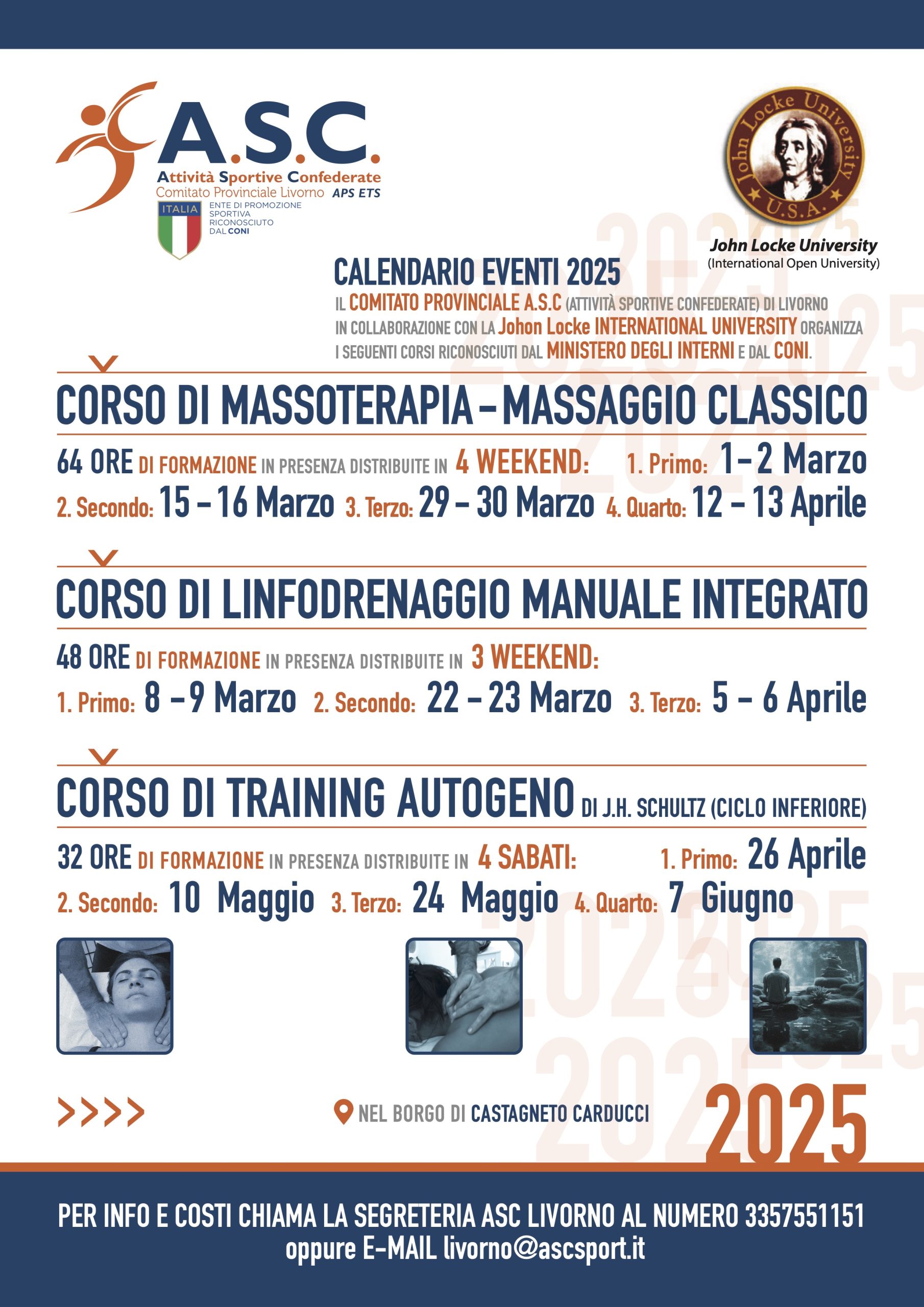 Al momento stai visualizzando Corsi di formazione ASC Livorno